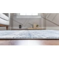 thumbnail image 5 of Rugs.com Oregon Collection Rug – 12 Ft Runner Light Slate Blue Low-Pile Rug Perfect For Hallways, Entryways, 5 of 9