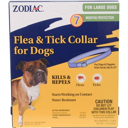 Farnam Pet-Zodiac Flea & Tick Collar For Dogs- Under 5 Pounds (Best Dogs Under 20 Pounds)