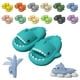 thumbnail image 1 of New Cute Shark-themed Slippers And Slides - Unisex Cartoon Cloud Shark Design With Non-slip Soles For Kids, 1 of 2