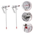thumbnail image 4 of WESIEVYA 2pcs Thermometer Kitchen Cooking 304 Stainless Steel Precision Probe BBQ, 4 of 8