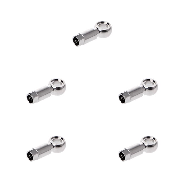 Greeniant Conector de manguera de freno de disco hidráulico para bicicletas, conectores de cabeza de oliva para bicicleta, reemplazo profesional para Type2 NO2 Greeniant CBP104814