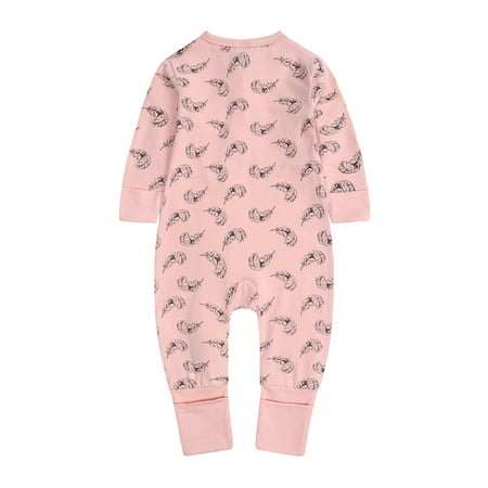 

TOWED22 Baby Bodysuit Girl Toddler Baby Girls One Birthday Romper Colorful Doughnut Bodysuit Jumpsuit Headband Summer Outfit Pink