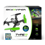 Sky Viper Type-R Racing Drone With Charging Cable and Replacement Propellers