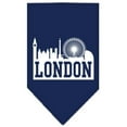 thumbnail image 4 of Pet and Dog Bandana Screen Printed, "London Skyline", 4 of 10