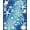 Blue Cream, Pattern 2, variant on ODIKA Starfish Ocean Motif Seashell Border Wave Bathroom Coral Reef for Home Office, Gaming Room, Under Desk, Non-Slip Chair-Friendly
