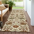 thumbnail image 5 of Addison Rugs Chantille Indoor/Outdoor Transitional Floral Ivory Washable Runner Rug, 2'3" x 7'6", 5 of 5