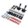 thumbnail image 4 of Accesorios Arcade DIY Tablero USB LED ,Cable USB de 5P ,Botón LED ,Cable LED de ,Cable de 5P Admite Ráfaga,PC, , y negro En blanco y negro CUTICAT 2 jugadores piezas de juegos de arcade, 4 of 8