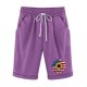 thumbnail image 1 of Pantalones Cortos Casuales para Mujer Día de la Independencia Impreso Elástico de la Cintura, Pantalones Cortos de Verano para Mujeres, 1 of 4