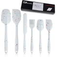thumbnail image 1 of Silicone Kitchen Spatula Set Of 6, Spatula Spoon Kitchen Utensil, 1 of 5