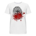 thumbnail image 4 of WXLWZYWL Plus Size Men' Jesus Cross 3D Printing T-Shirt Short Sleeve Round Neck Funny Graphic Tees Tops Christian Religious Bible T-Shirts Black XXXXL, 4 of 5