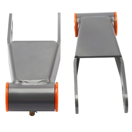 Maxpeedingrods 1"-2" Rear Lowering Drop Shackles For Chevy GMC C1500 Silverado Sierra 2WD 88-98