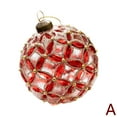 thumbnail image 5 of Handcrafted Assorted Glass Christmas Ball Ornaments for Holiday Home Decor, 5 of 9