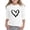 White, variant on Tween Girls' T Shirts Short Sleeve Crewneck Graphic Tee Top Casual Blend Clothes