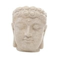thumbnail image 2 of colaxi Buddha Head Figurine Flower Pot Desktop Ornament Plant Container for Indoor Outdoor Desk Bedroom Home Decor Housewarming Gift A, 2 of 9