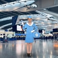 thumbnail image 5 of Underwraps Pan Am Stewardess Child Costume | L Female, 5 of 5