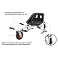 thumbnail image 4 of All In One Hover Cart Attachment For Hoverboard - Transform your Hoverboard into a Go Kart with Hovercart - White, 4 of 10