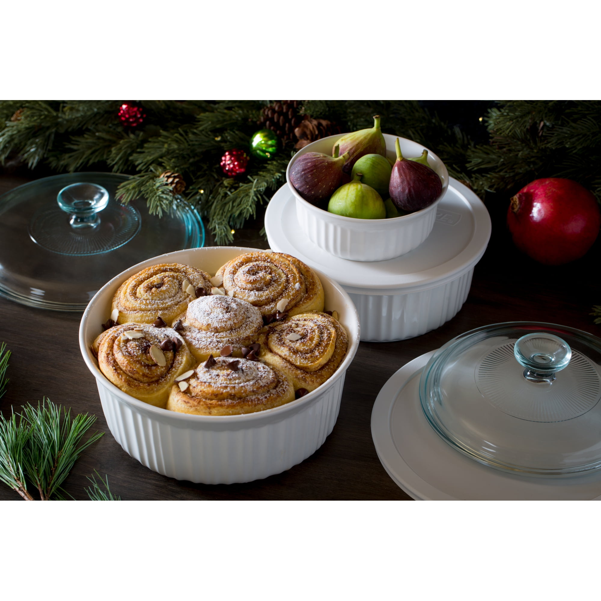 Amazon.com: Corningware French White 6-Piece Bakeware Set