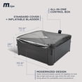 thumbnail image 5 of MSpa Square Bubble Spa, Hot Tub w/Hard Exterior & Soft Lined Interior, Oslo, 5 of 13