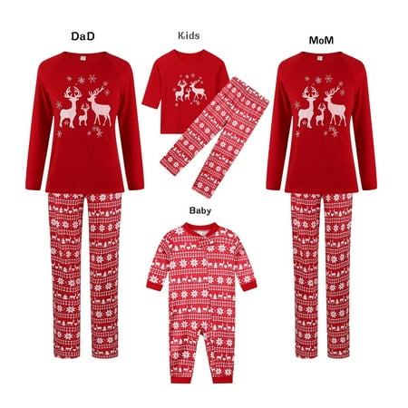 

Christmas Pajamas Matching Sets for Family Christmas Pajamas Red Plaid Long Sleeve Loungewear With Pants Pjs Sets Matching Family Outfits Pijamas Para Bebes
