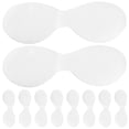 thumbnail image 2 of 100 Sheets Disposable Non Woven Eye Mask Paper Facial Eye Pads Spa DIY Eye Mask Covers, 2 of 8