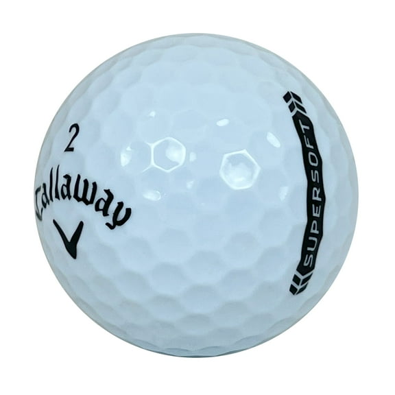 24 Callaway Supersoft 5A Recycled Golf Balls, by Mulligan USA