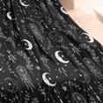 thumbnail image 3 of Black White Gothic Dreamcatcher Moon Star Pattern Blanket,Comfortable Soft Flannel Throw Blanket,All Season,Warm Lightweight Blankets for Sofa Bed Couch Living Room Chair,30"x40", 3 of 4