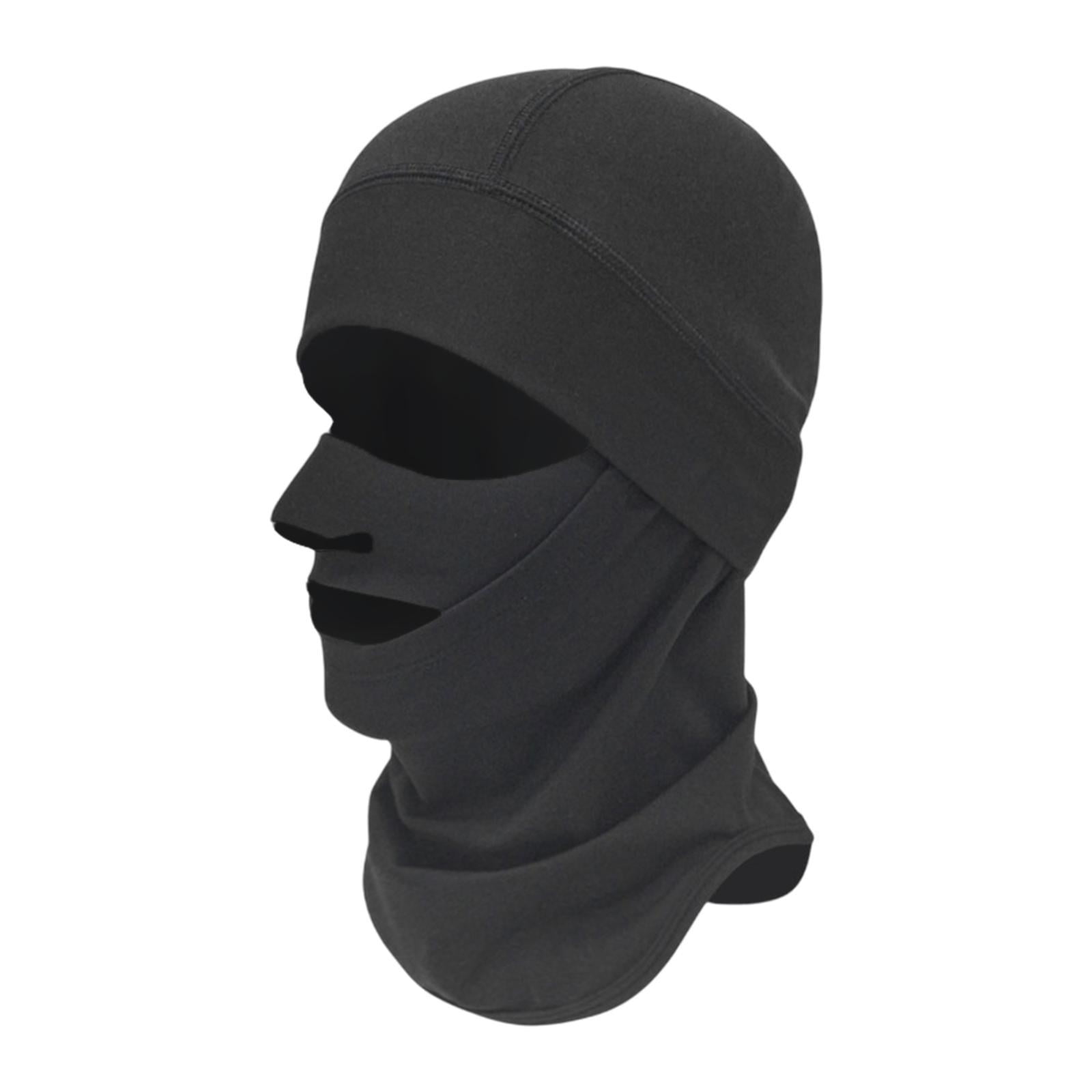 Baoblaze Men Women Winter Ski Balaclava for Ski Outdoor Sports Bike Black