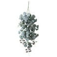 thumbnail image 2 of 1 Branch Artificial Rattan Flexible Vivid Weather-resistant Decorative Fake Eucalyptus Leaves Vine for Bouquet Filler Farmhouse Kitchen Hanging Planter Table Decor, 2 of 8