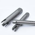 thumbnail image 6 of Yunuuuoa Broken Tap Extractor , Damaged Bolt Remover Tool Kit, Left-Handed Thread Screw Extractor for Metal Wood, High-Speed Steel Construction, Easy Grip Design, Automotive Repair Maintenance, 6 of 8