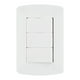 thumbnail image 1 of Interruptor Sencillo Leviton Blanco Plastico, 1 of 3