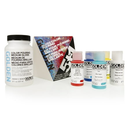 UPC: 0738797097209 | Golden Color Pouring Medium Set  Gloss