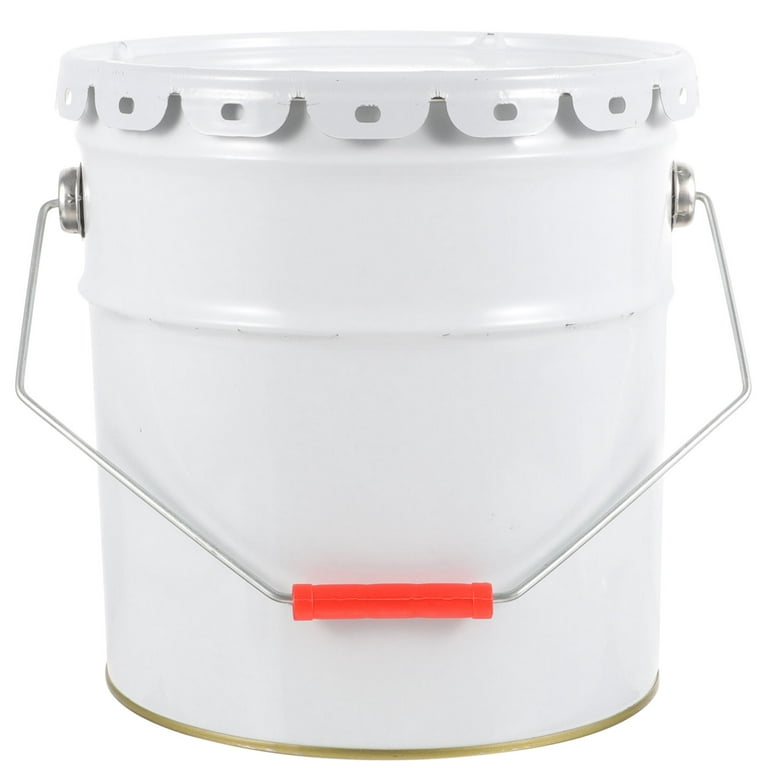 Metal Paint Bucket Empty Paint Can Large Capacity Paint Container Home  Paint Bucket with Lid