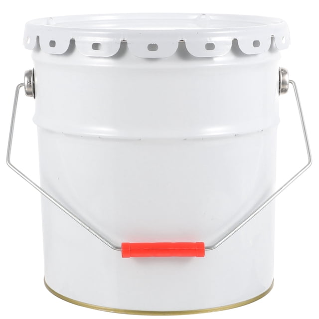 Metal Paint Bucket Empty Paint Can Large Capacity Paint Container Home Paint Bucket with Lid