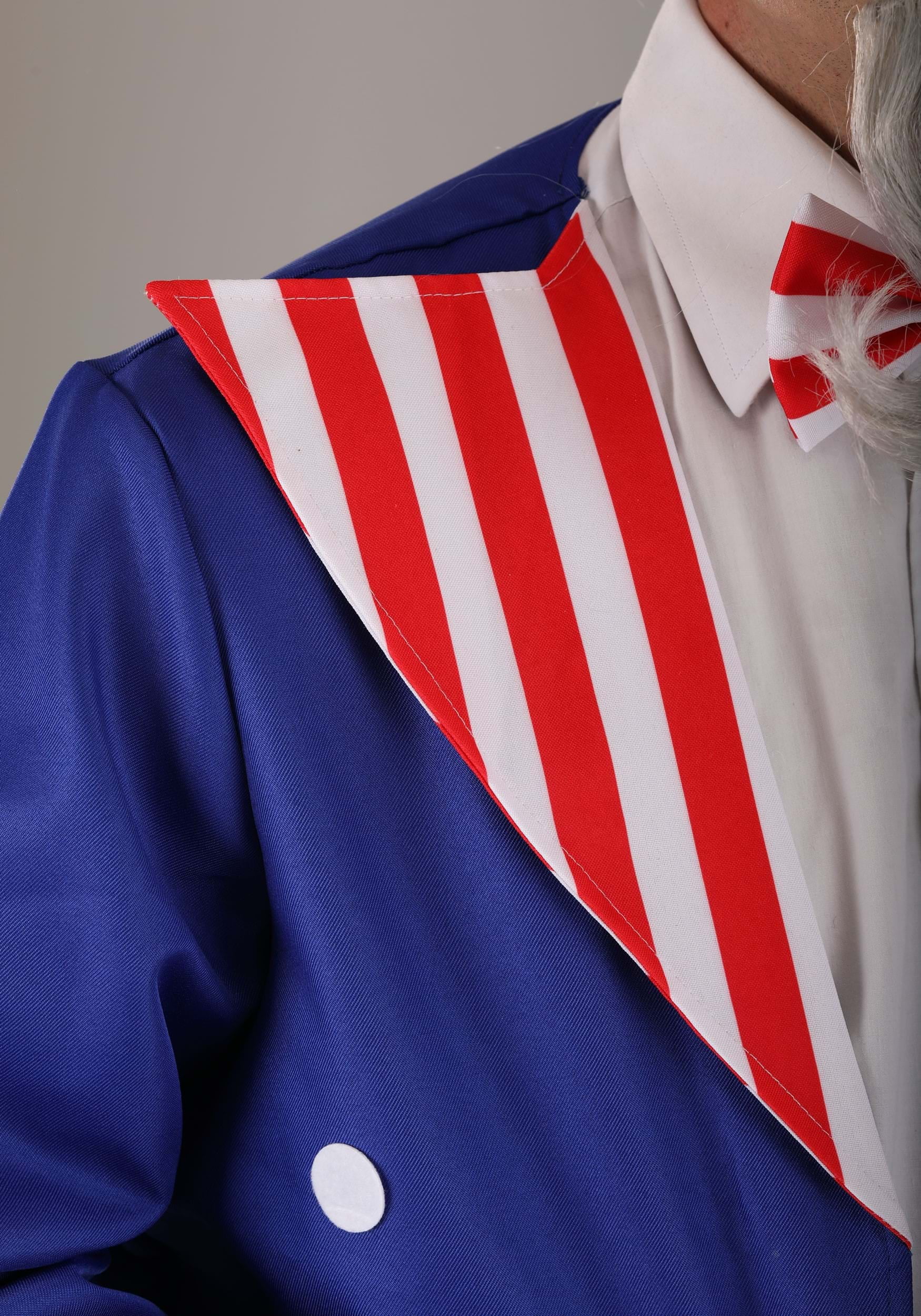 Plus Size Men's Deluxe Uncle Sam Costume - Walmart.com