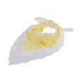 thumbnail image 5 of Unique Bargains 1 Pc French Lace Triangle Bandana Solid Color Turban Crochet Hair Scarf for Women Yellow, 5 of 5