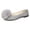 Gray, variant on Women Flat Shoes Under 10 Women Casual Round Head Comfy Flats Sneakers Solid Flock Casual Shoes for Women