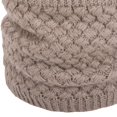 thumbnail image 5 of Parejas Bufandas de invierno Forro de vell贸n suave Bufanda calentador de cuello de punto Silenciadores a prueba de viento GeweYeeli PS12701-08B, 5 of 5