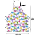 thumbnail image 5 of Lsque Bear And Polka Dot Waterproof Apron Chef Aprons for Men Heavy Duty Chemical Work Apron Extra Long Grilling Aprons with Adjustable Bib Apron, 5 of 9