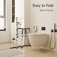 thumbnail image 6 of Loyoda Toilet Safety Rail, Adjustable Foldable Toilet Frame with Handles for Seniors 350 lb Weight Cap, 6 of 8