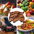 thumbnail image 5 of Cow Charcuterie Board, Wooden Cow Shaped Platter, Appetizer Serving Board for Home Kitchen Dining Table Banquet Family Holiday Snack Cheese, 5 of 9