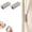A, variant on 2 pack Magnetic Curtain Tie Back Clips, No-Drill Metal Curtain Holdbacks for Blackout Curtains