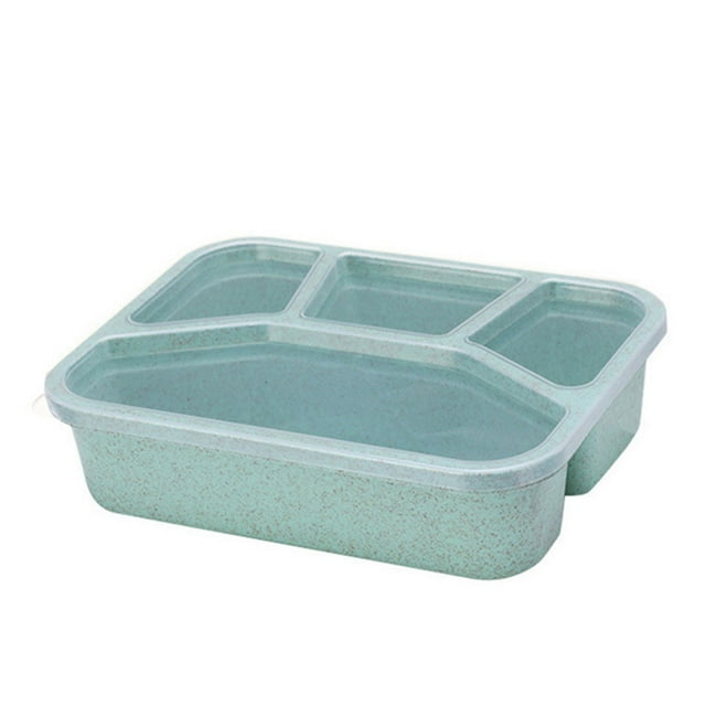 EGNMCR Lunch Bags for Women Lunch Box Bento Box Four-compartment Snack Box divided container