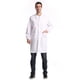thumbnail image 1 of Moda de alta calidad de manga corta estampado africano logo vestido pediátrico blusa médico enfermera uniformes de hospital bata blanca de laboratorio oso de fresa Hogar, 1 of 3