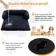 thumbnail image 5 of Washable Pet Sofa Dog Bed Calming Bed For Large Dogs Sofa Blanket Winter Warm Cat Bed Mat Couches Car Floor Furniture Protector ShopWise Round, 5 of 22