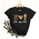 thumbnail image 4 of Mujeres Manga Corta de Verano Tops Pascua Impresa Cuello Redondo, Blusa de Moda Casual para la Primavera, 4 of 5