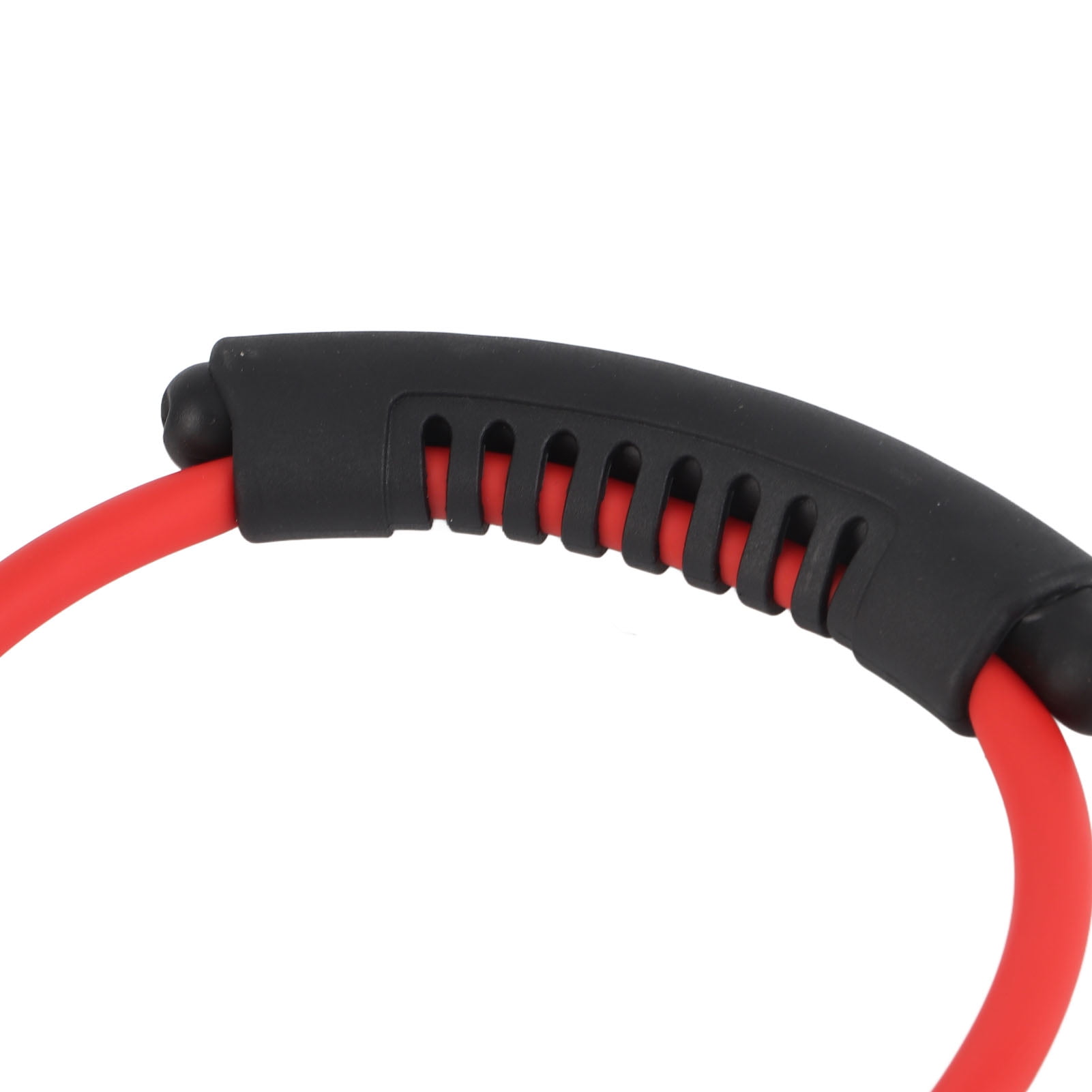 YAHHU Upgraded Resistance Band Arm and Back Strength Training Stretch Band with Comfortable Handle for Home Workout Boxing Speed Training Red 20LB