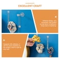 thumbnail image 4 of SHISUYAN Adhesive Scrunchie Holder for Hair Accessories Organization in Assorted Colors 5 Pieces, 4 of 8