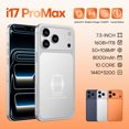 thumbnail image 1 of Smartphone i17 Pro Max 16 GB RAM 1 TB ROM 4G/5G Global Silver, 1 of 6