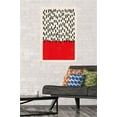 thumbnail image 2 of Geometric - Red Wall Poster, 22.375" x 34", 2 of 3