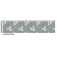 thumbnail image 3 of Ambesonne Floral Fabric by the Yard Upholstery, Abstract Peonies Pattern, 1 Yard, Grey White, 3 of 5